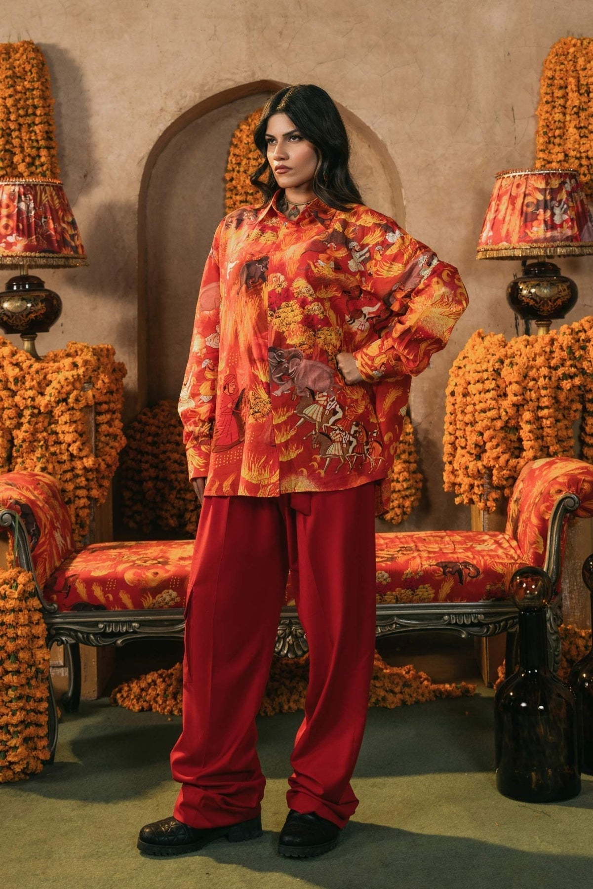 Fahad Hussayn | Lawn Banger | Vameq - Rang-e-Khaas