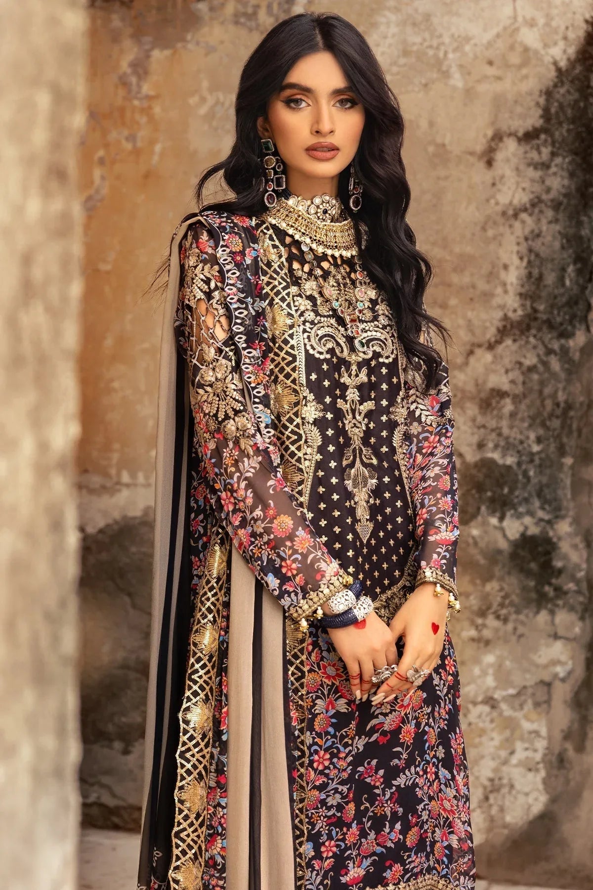 Charizma | Vasl Chiffon Collection | VSL25-09 - Rang-e-Khaas