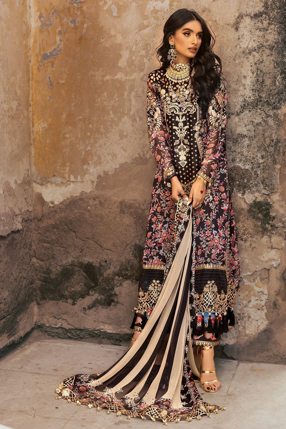 Charizma | Vasl Chiffon Collection | VSL25-09 - Rang-e-Khaas