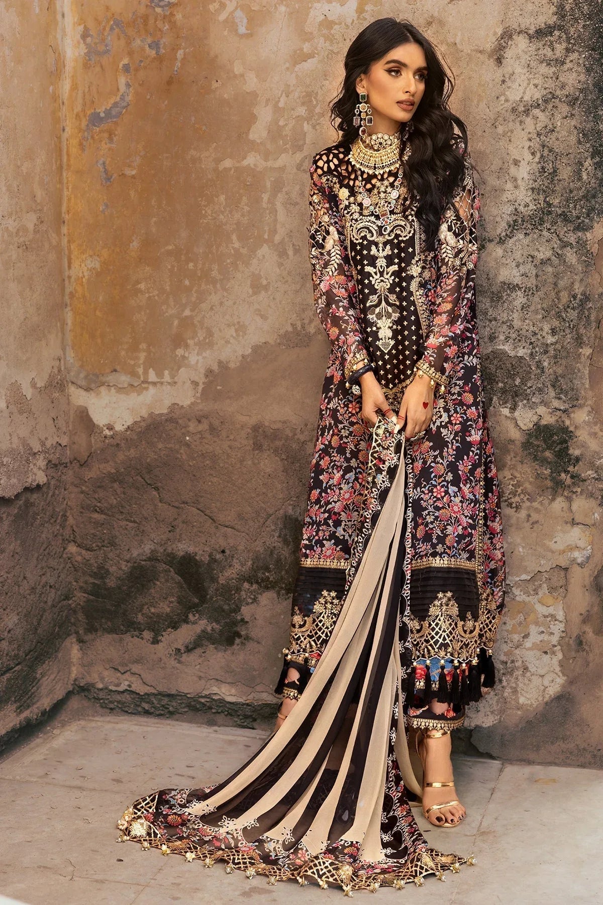 Charizma | Vasl Chiffon Collection | VSL25-09 - Rang-e-Khaas