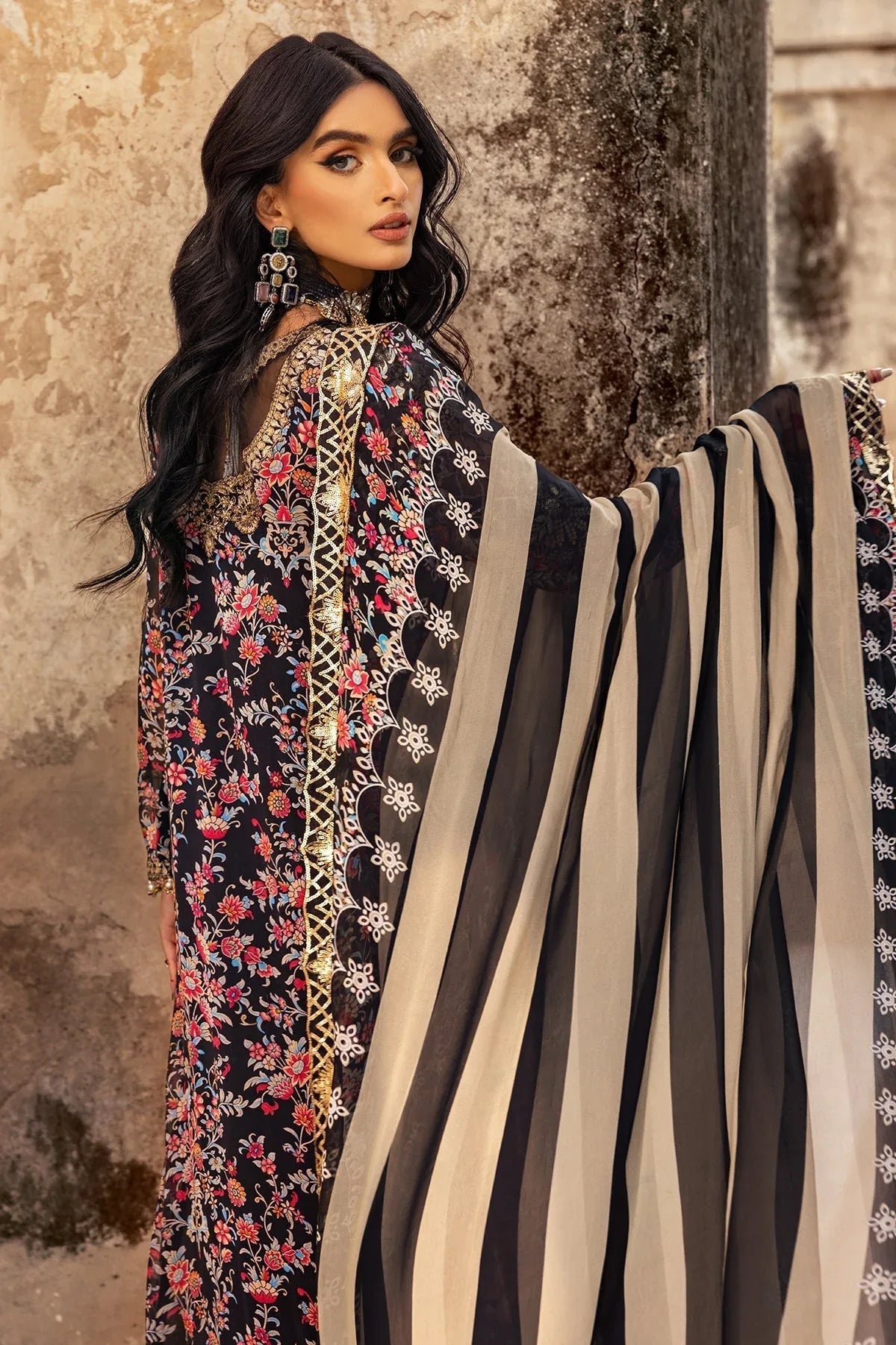 Charizma | Vasl Chiffon Collection | VSL25-09 - Rang-e-Khaas