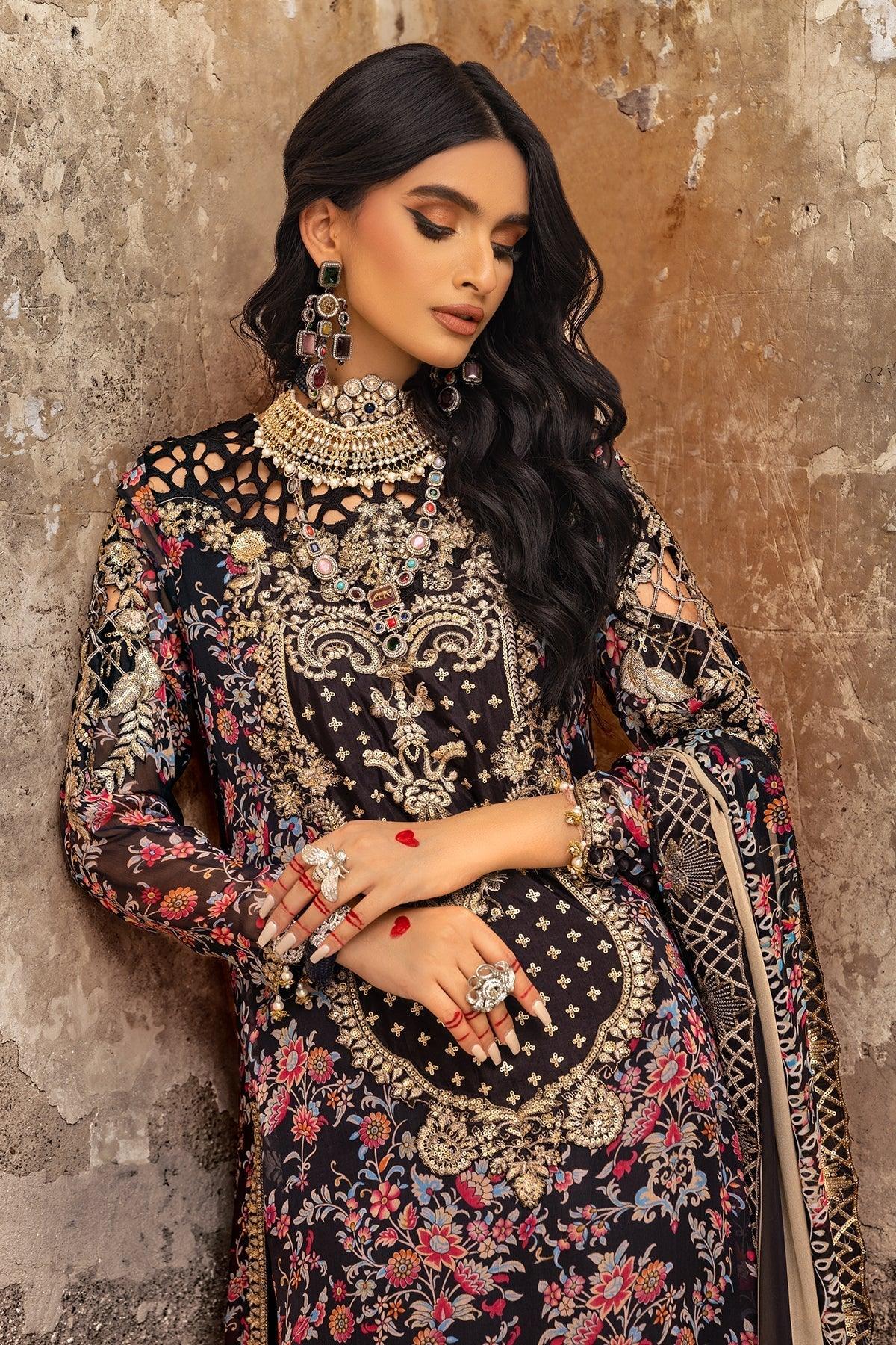 Charizma | Vasl Chiffon Collection | VSL25-09 - Rang-e-Khaas