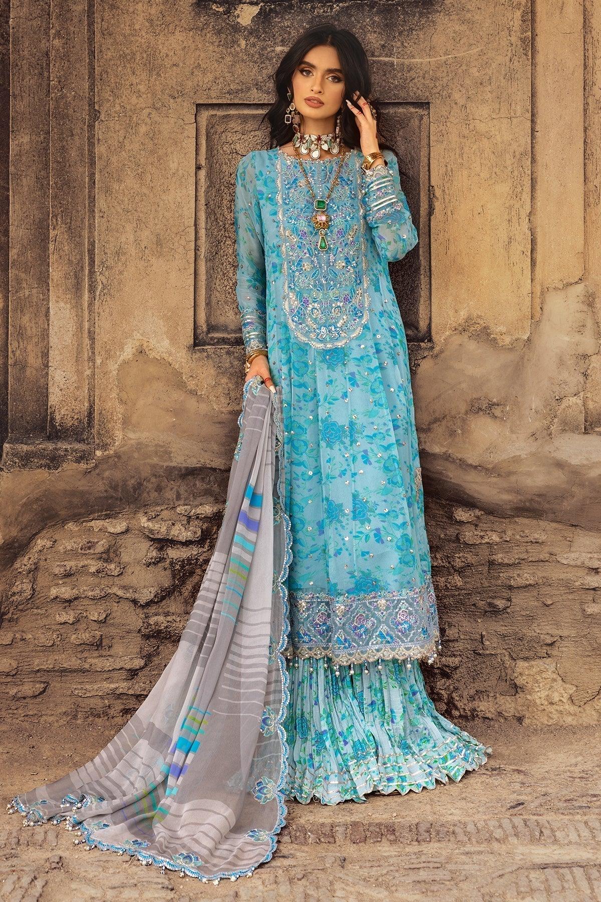 Charizma | Vasl Chiffon Collection | VSL25-10 - Rang-e-Khaas
