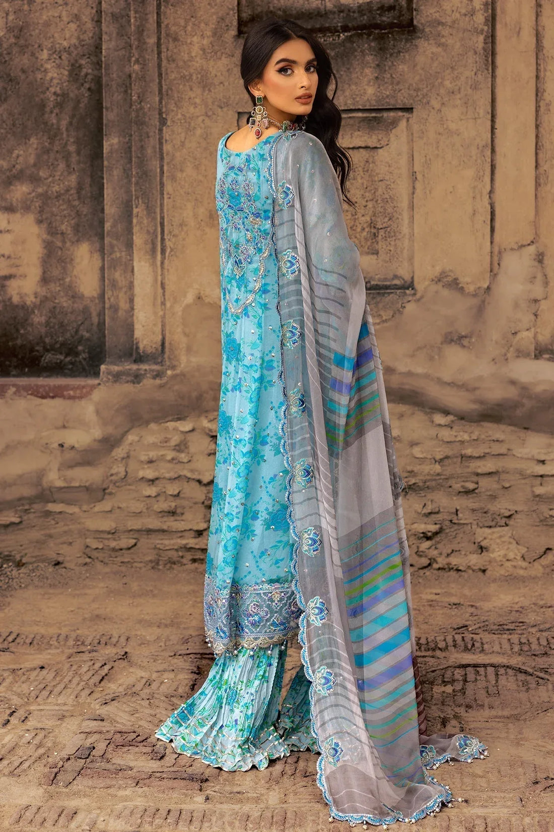 Charizma | Vasl Chiffon Collection | VSL25-10 - Rang-e-Khaas