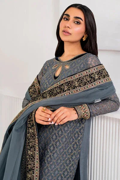 Jazmin | Formals Collection | CHIFFON UC-3058 - Rang-e-Khaas