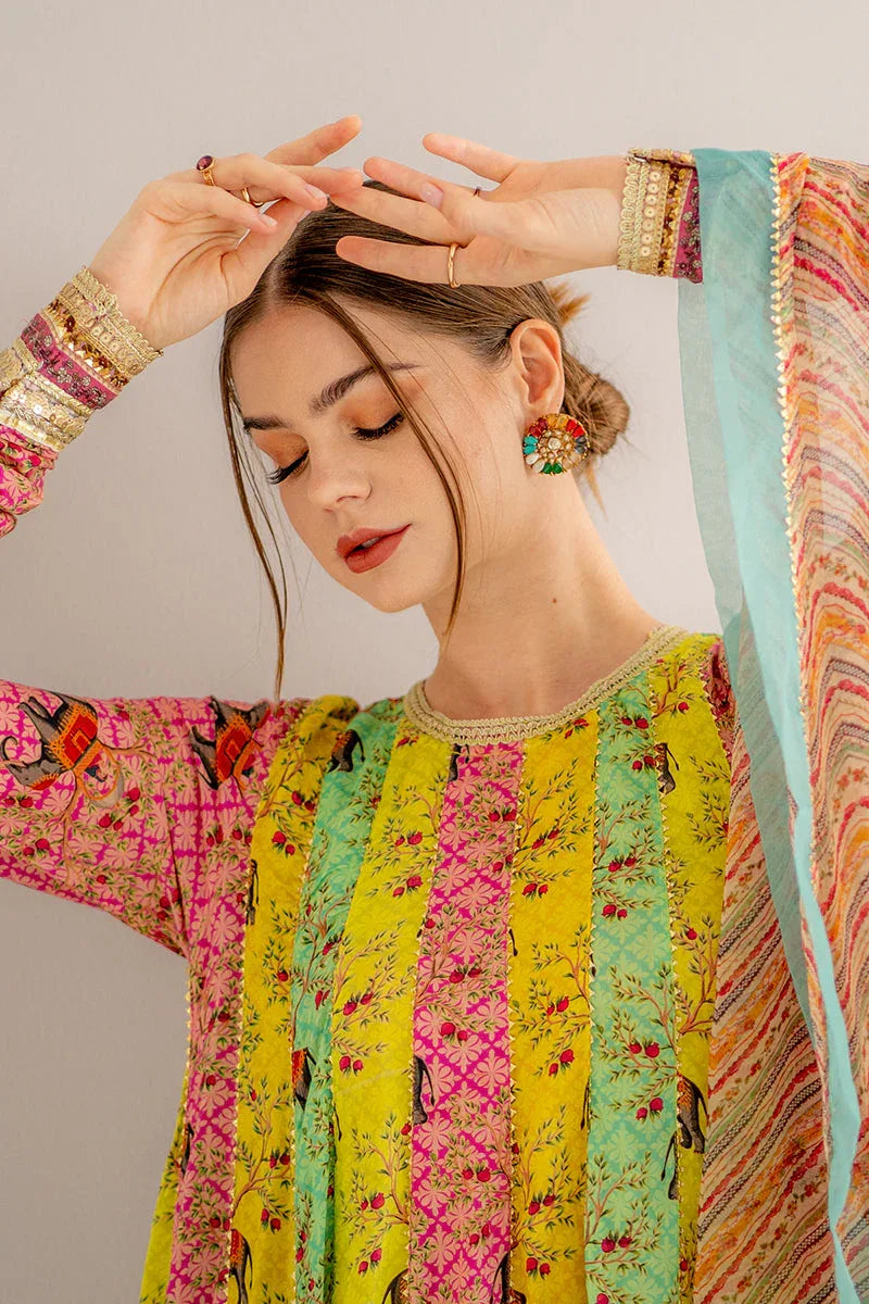 Ego | Diva Premium | MUGHAL 3 PIECE - Rang-e-Khaas