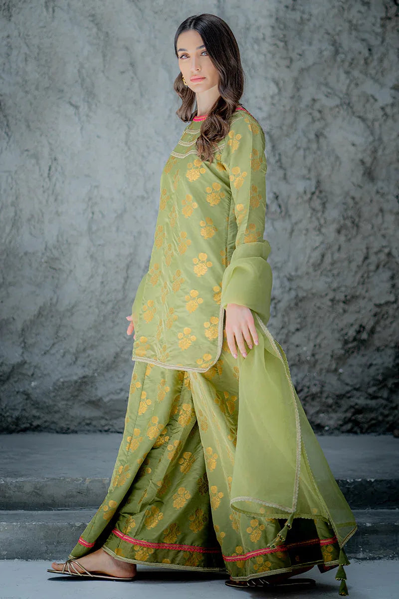 Ego | Diva Premium | CHARMED 3 PIECE - Rang-e-Khaas