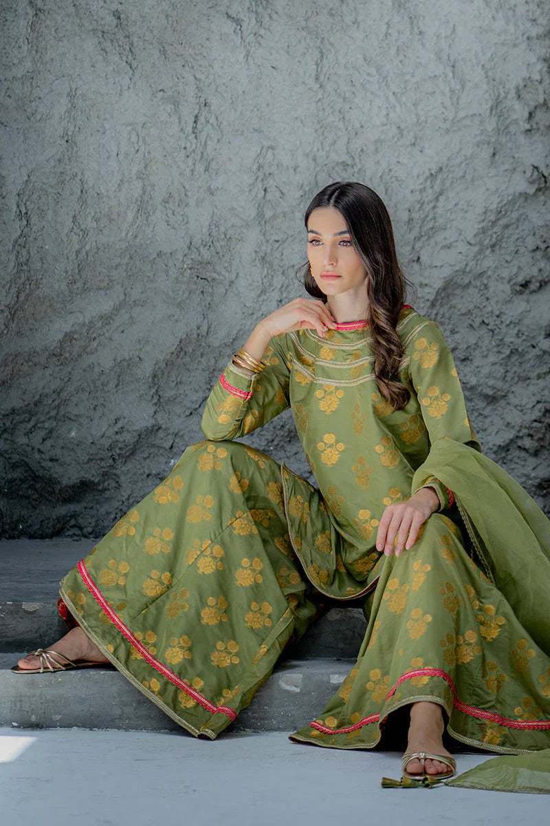 Ego | Diva Premium | CHARMED 3 PIECE - Rang-e-Khaas