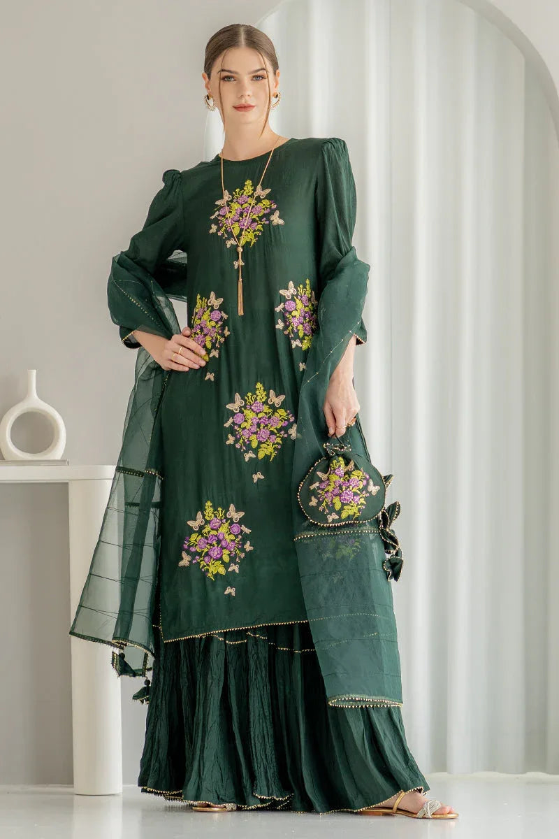 Ego | Diva Premium | EMERALD 3 PIECE - Rang-e-Khaas