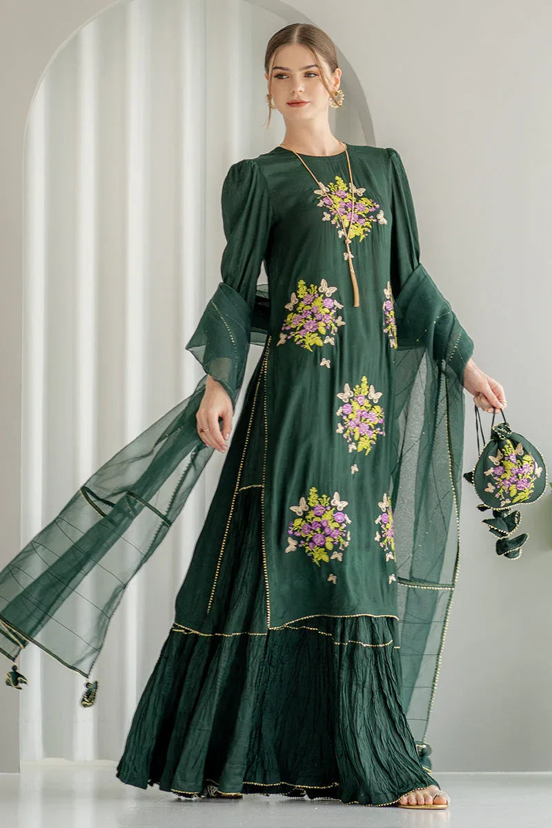 Ego | Diva Premium | EMERALD 3 PIECE - Rang-e-Khaas