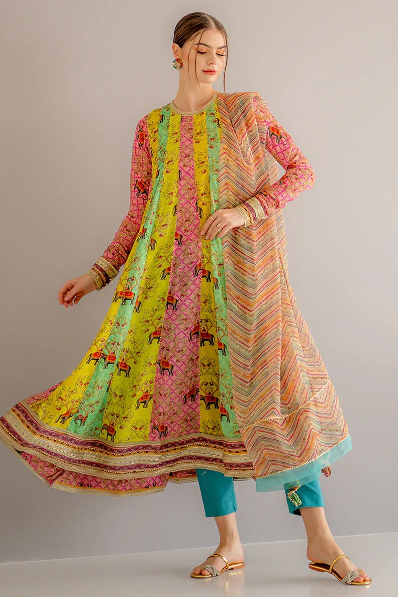 Ego | Diva Premium | MUGHAL 3 PIECE - Rang-e-Khaas