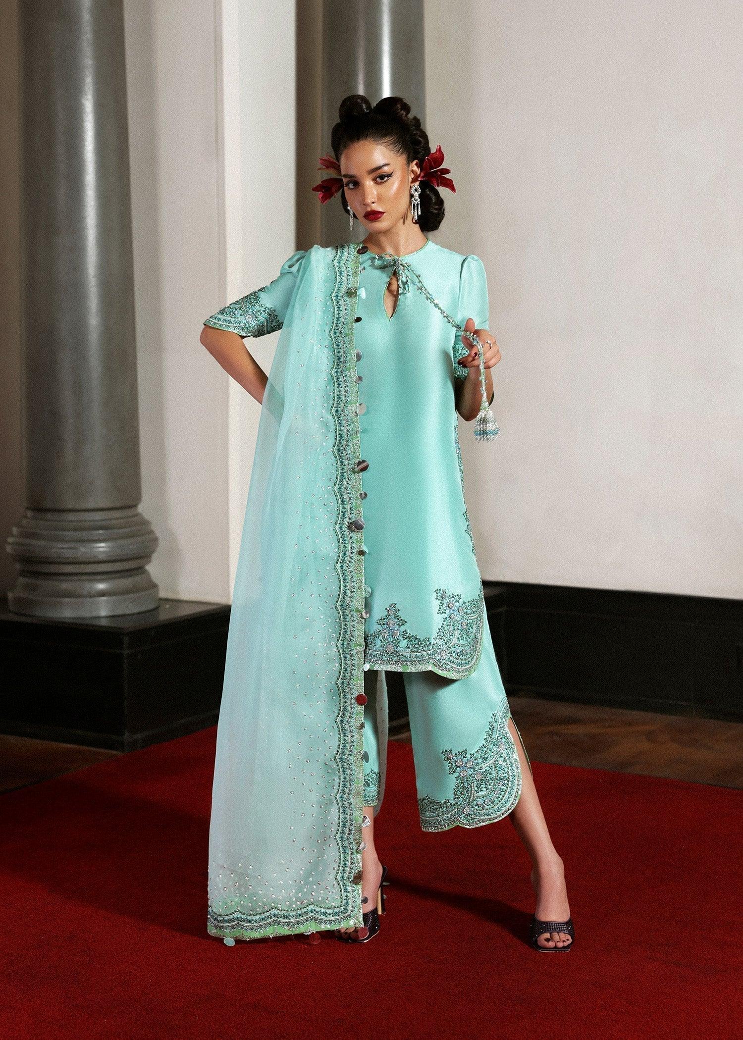 Hussain Rehar I The Scent Luxury Pret 25 I Mynt - Rang-e-Khaas