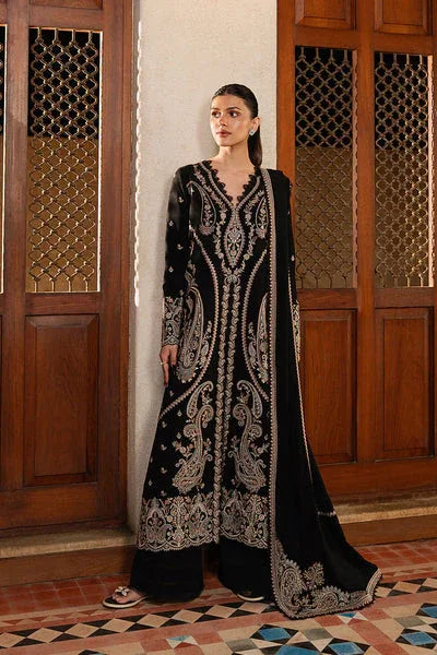 Afrozeh | October Winter Pret 25 | Selene - Rang-e-Khaas