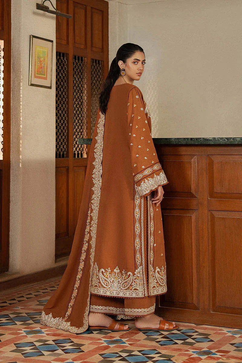 Afrozeh | October Winter Pret 25 | Bresca - Rang-e-Khaas
