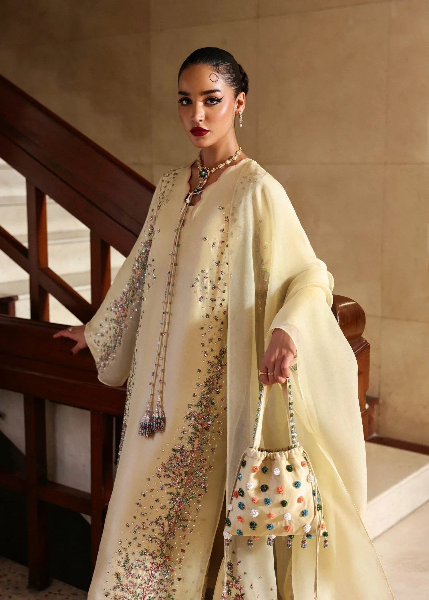 Hussain Rehar I The Scent Luxury Pret 25 I Ciel - Rang-e-Khaas