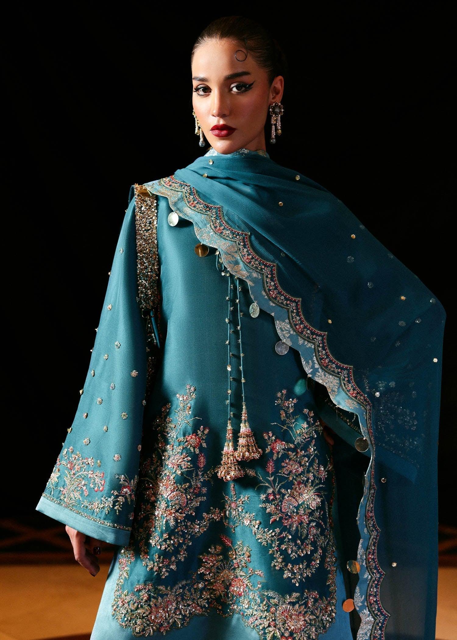 Hussain Rehar I The Scent Luxury Pret 25 I Verta - Rang-e-Khaas