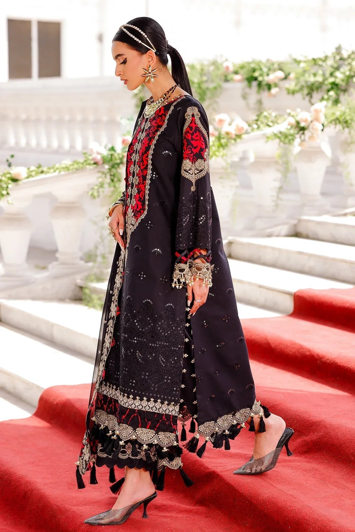Charizma | Tabeer Lawn Vol 25 | CT5-09 - Rang-e-Khaas