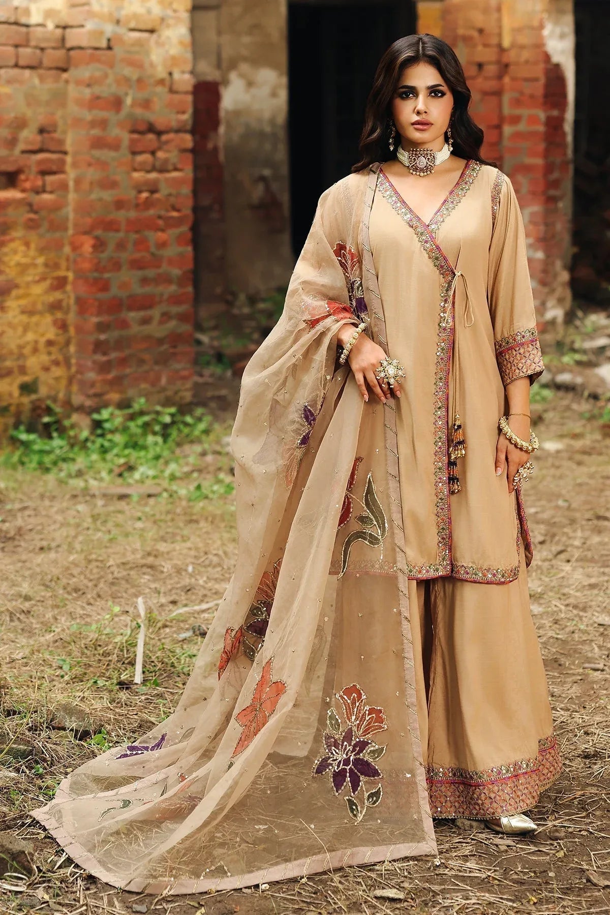 Charizma | Festive Pret | CMA-5-082 - Rang-e-Khaas