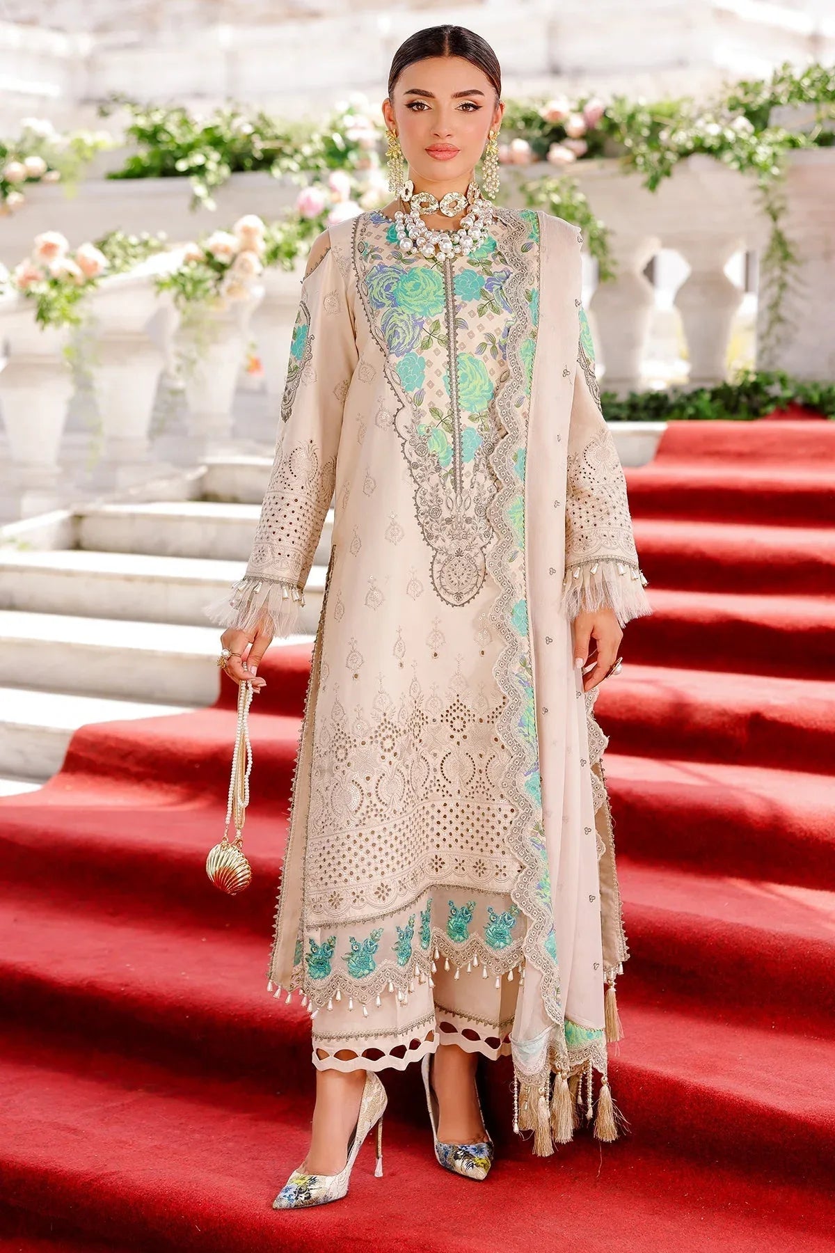 Charizma | Tabeer Lawn Vol 25 | CT5-11 - Rang-e-Khaas