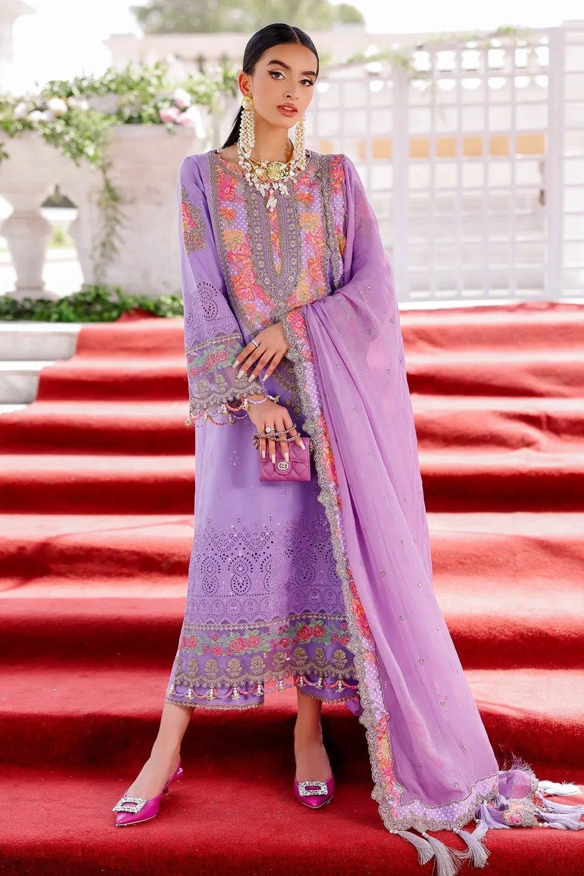 Charizma | Tabeer Lawn Vol 25 | CT5-10 - Rang-e-Khaas