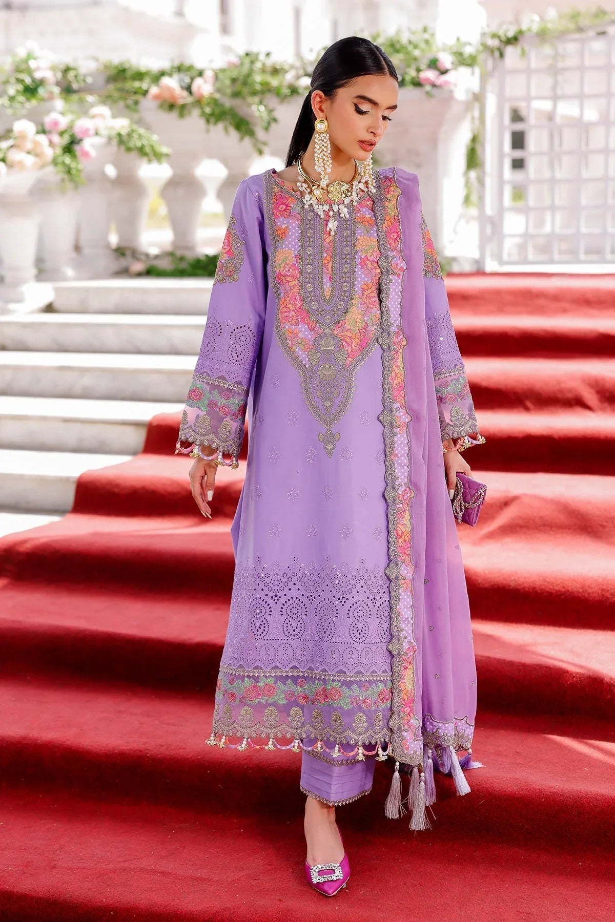 Charizma | Tabeer Lawn Vol 25 | CT5-10 - Rang-e-Khaas