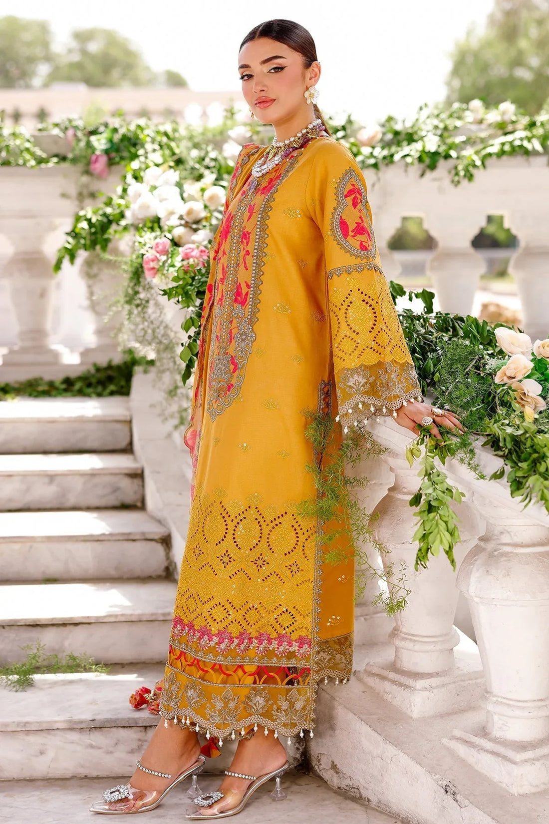 Charizma | Tabeer Lawn Vol 25 | CT5-13 - Rang-e-Khaas