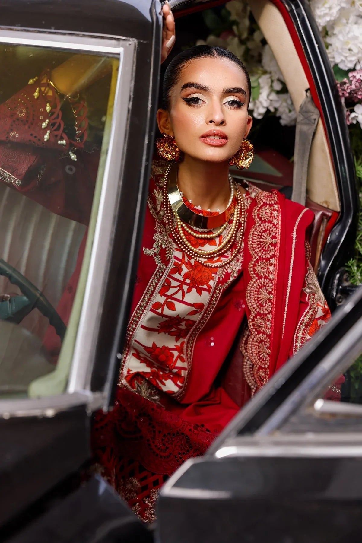 Charizma | Tabeer Lawn Vol 25 | CT5-12 - Rang-e-Khaas