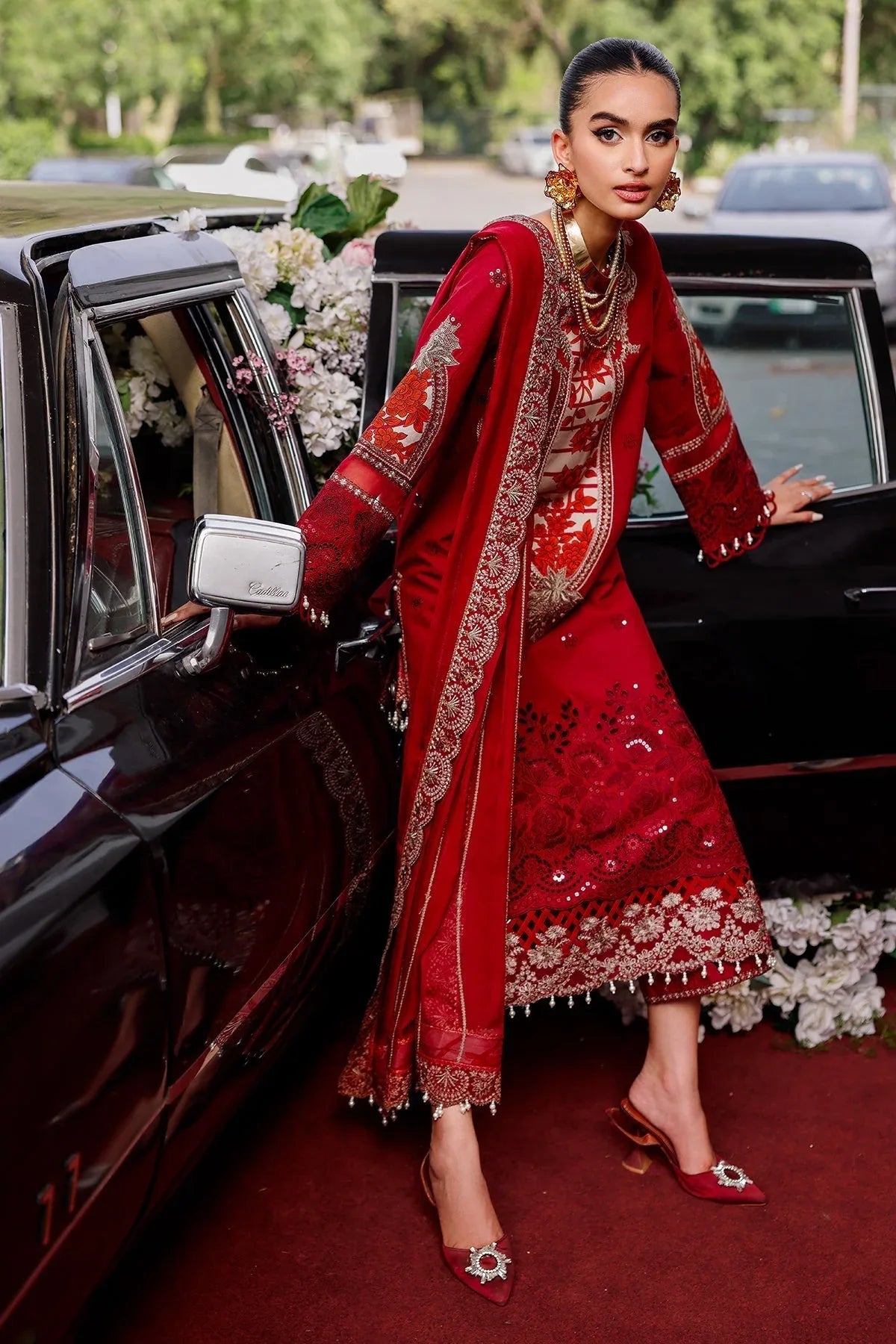 Charizma | Tabeer Lawn Vol 25 | CT5-12 - Rang-e-Khaas