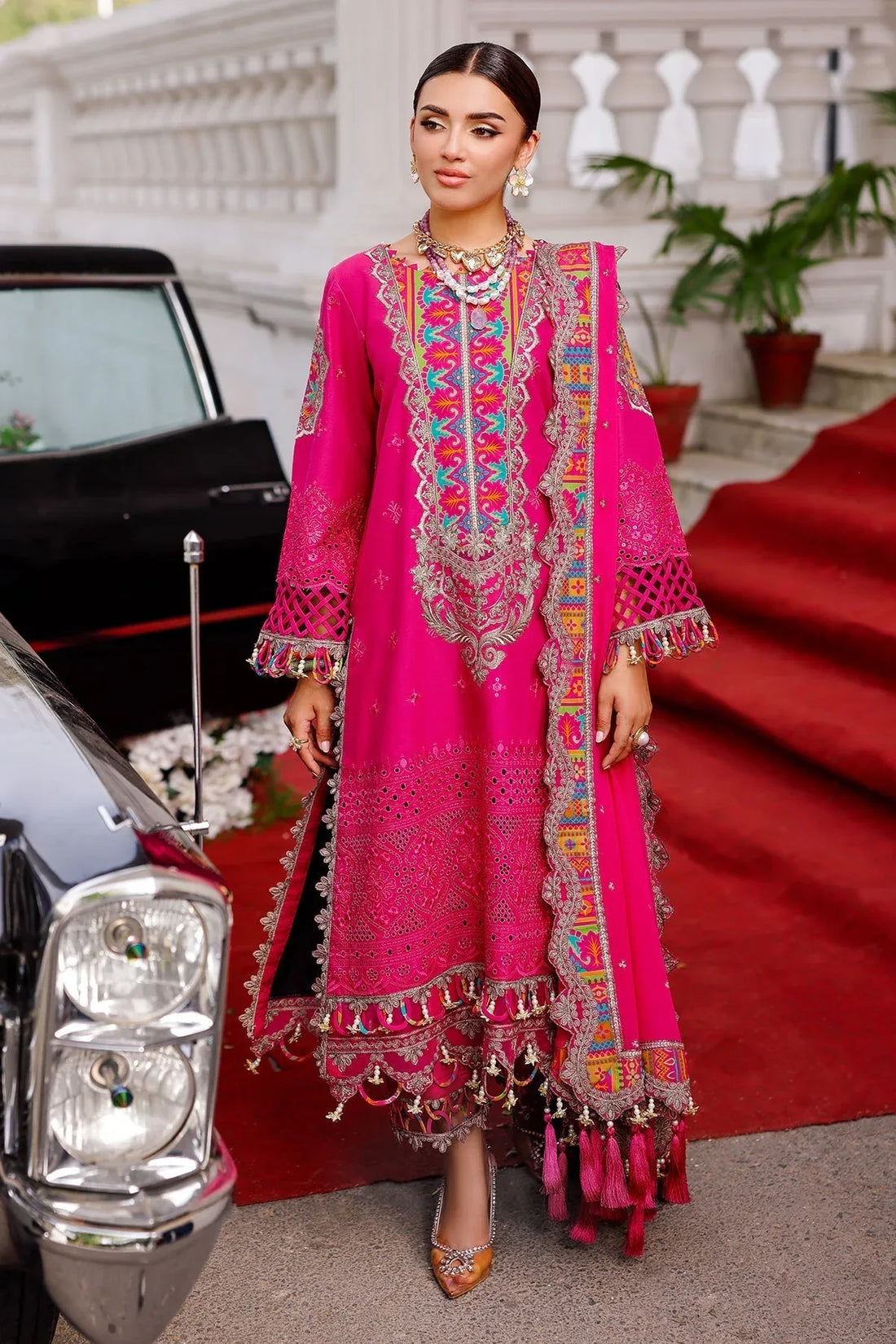 Charizma | Naranji Lawn 25 | CT5-14 - Rang-e-Khaas