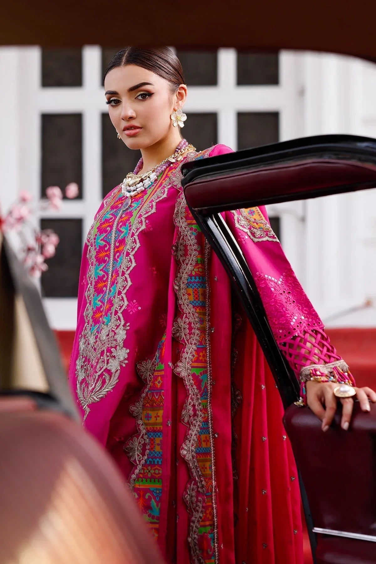 Charizma | Naranji Lawn 25 | CT5-14 - Rang-e-Khaas