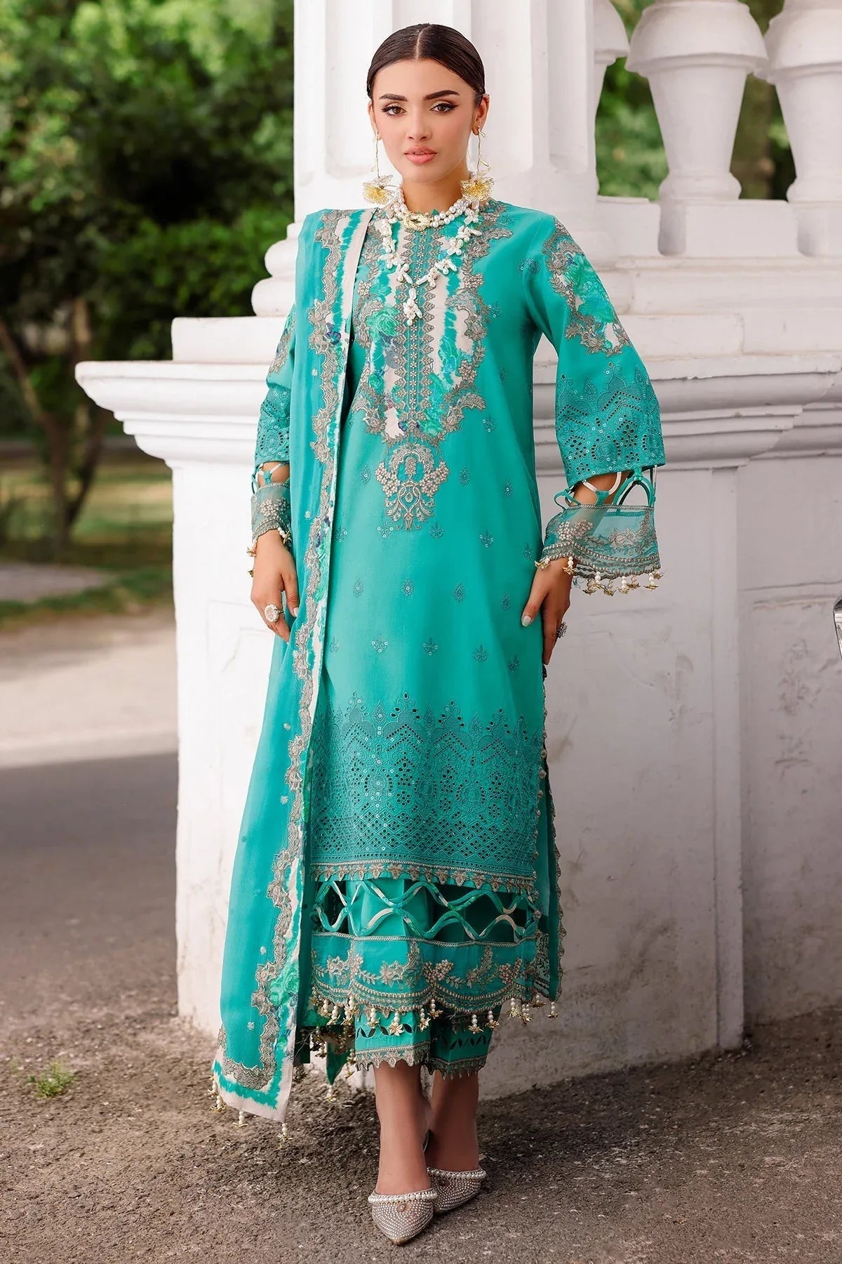 Charizma | Tabeer Lawn Vol 25 | CT5-15 - Rang-e-Khaas