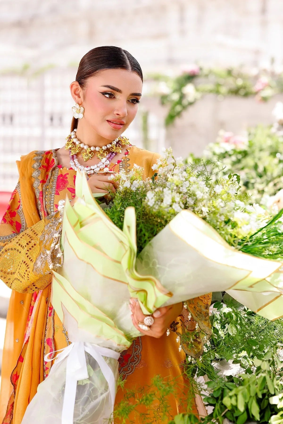 Charizma | Tabeer Lawn Vol 25 | CT5-13 - Rang-e-Khaas