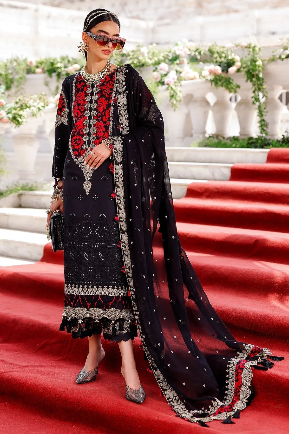 Charizma | Tabeer Lawn Vol 25 | CT5-09 - Rang-e-Khaas