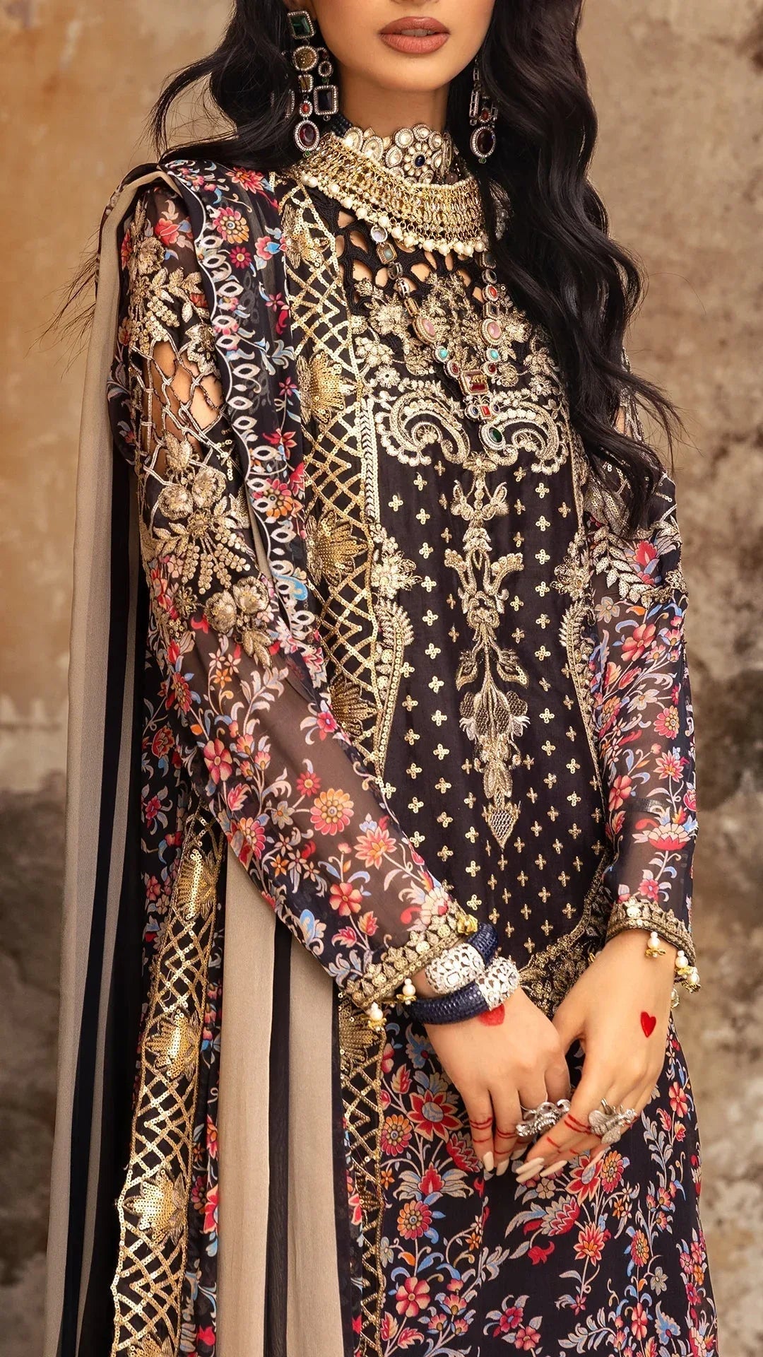 Charizma | Vasl Chiffon Collection | VSL25-09 - Rang-e-Khaas