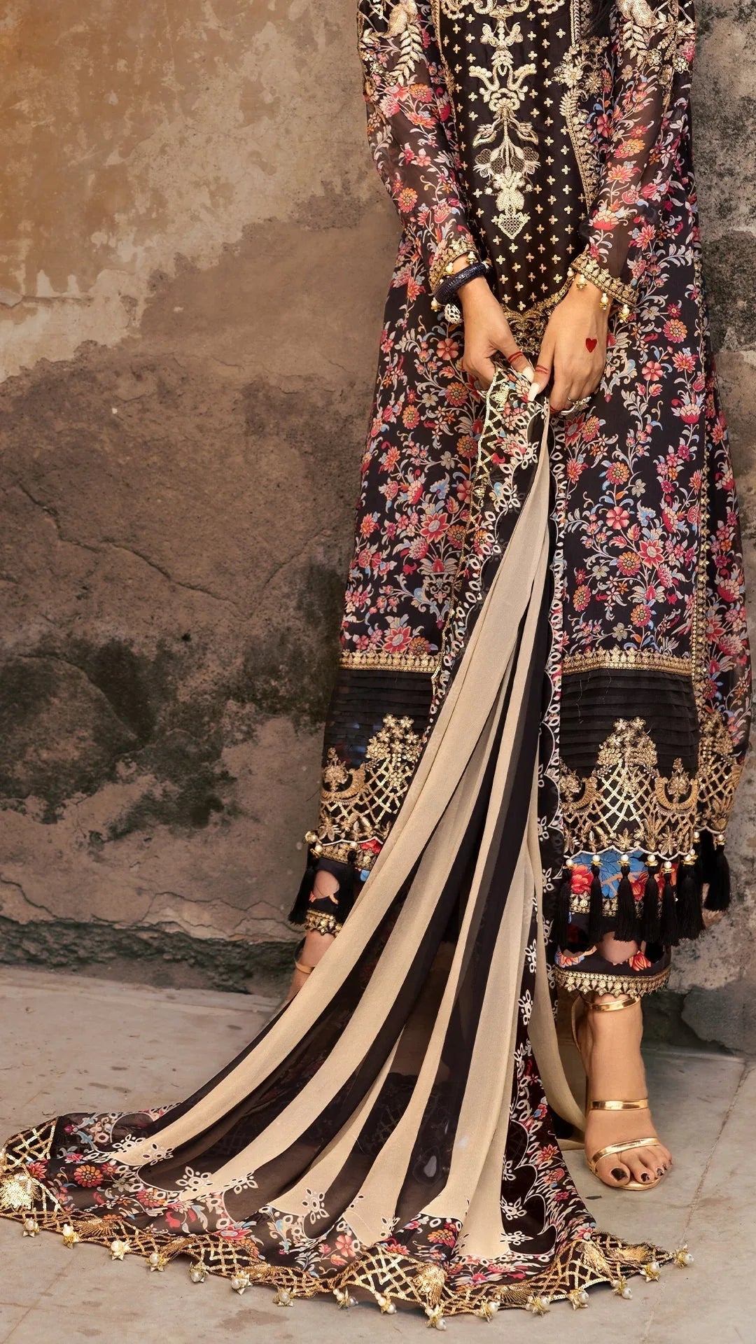 Charizma | Vasl Chiffon Collection | VSL25-09 - Rang-e-Khaas