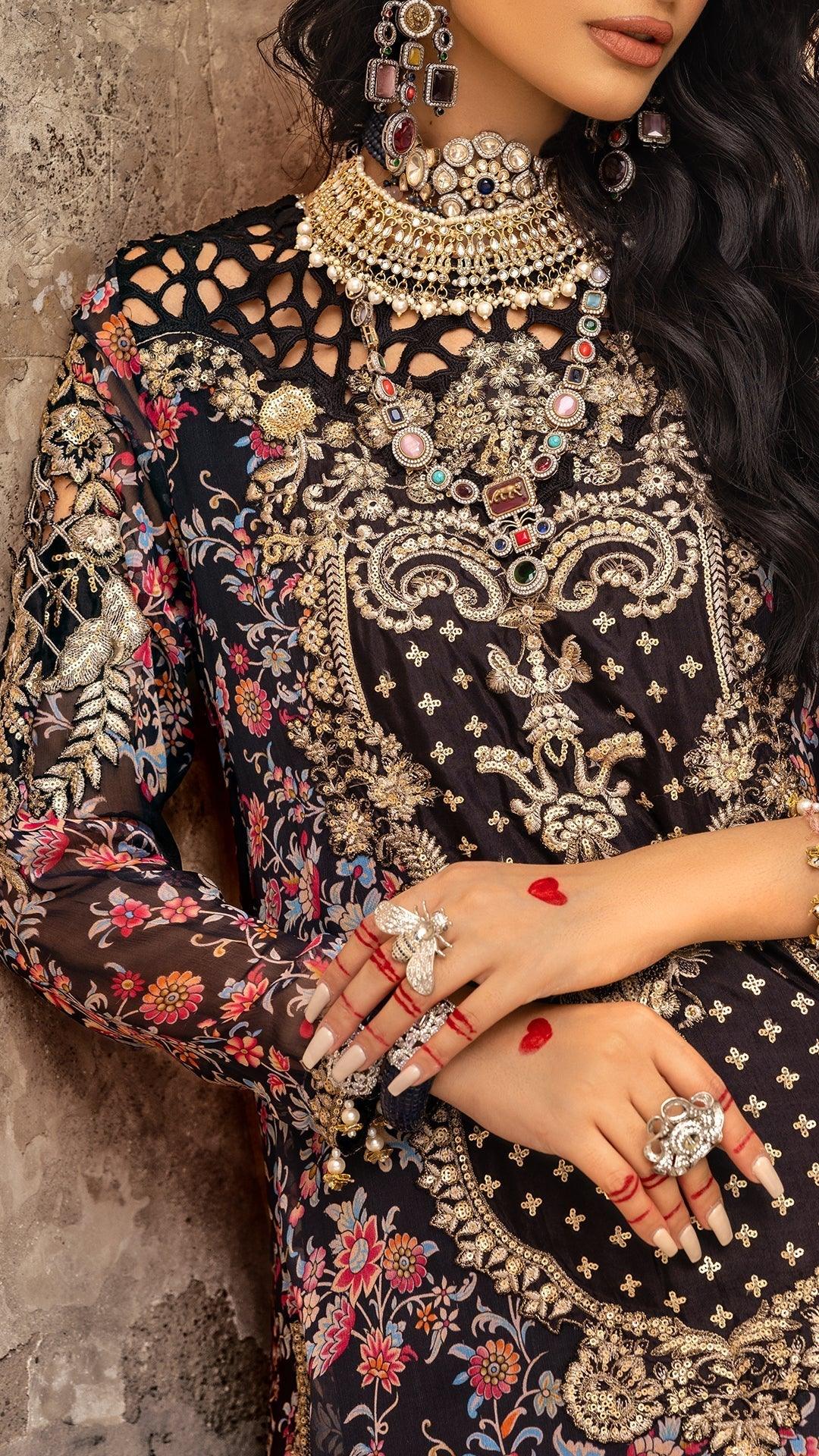 Charizma | Vasl Chiffon Collection | VSL25-09 - Rang-e-Khaas