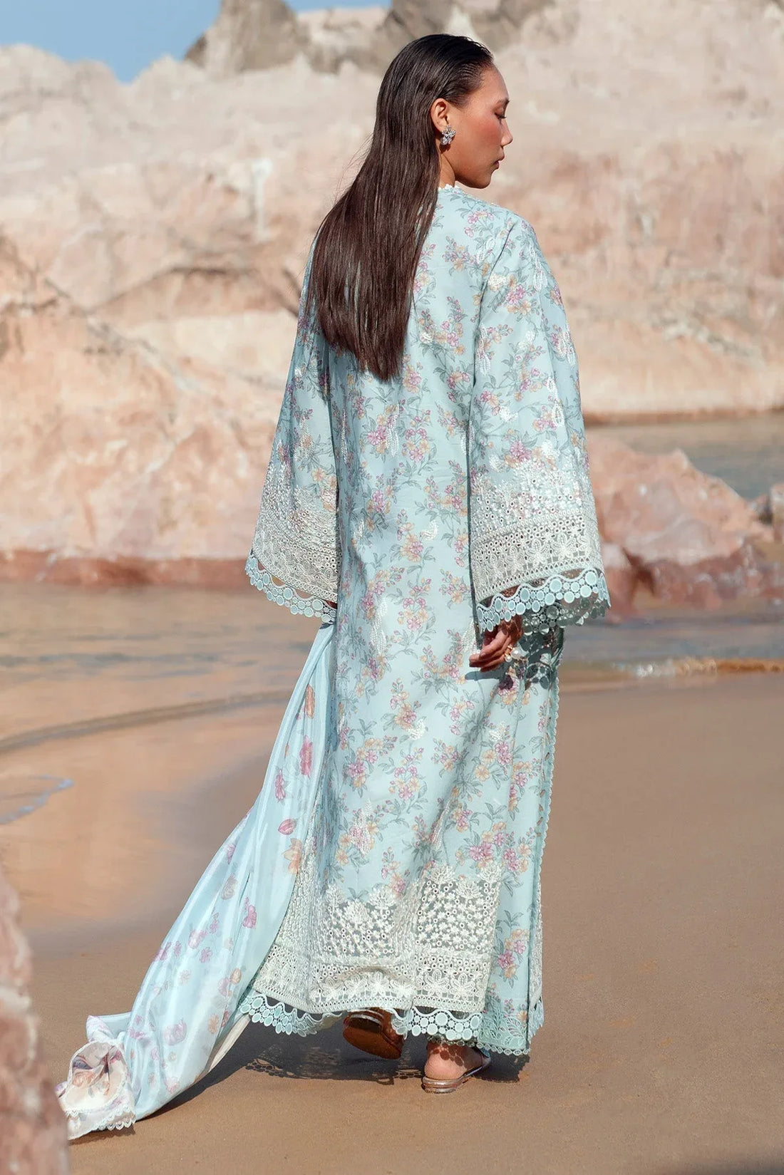 Afrozeh | Summer Together 25 | Aquamarine - Rang-e-Khaas