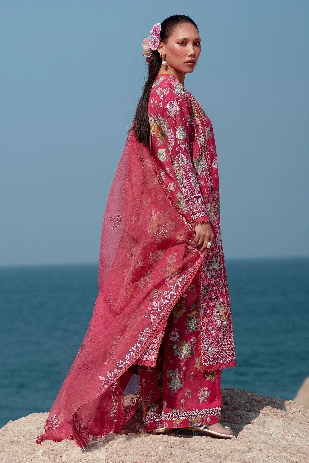 Afrozeh | Summer Together 25 | Pink Ruby - Rang-e-Khaas