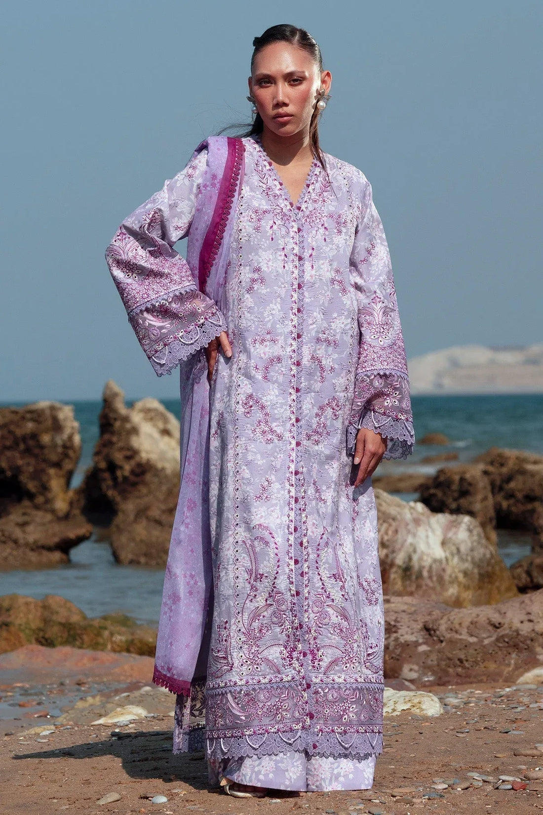 Afrozeh | Summer Together 25 | Amethyst - Rang-e-Khaas