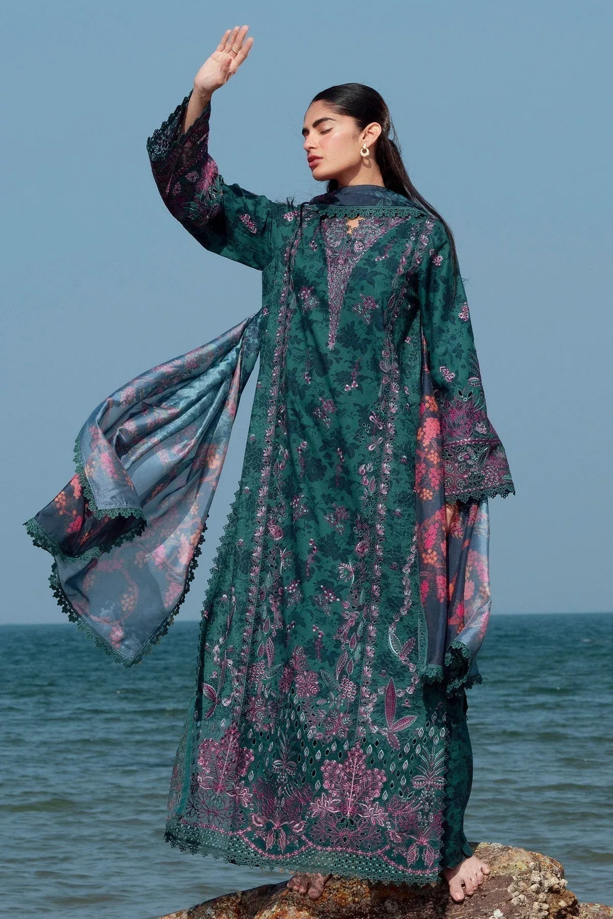 Afrozeh | Summer Together 25 | Emerald - Rang-e-Khaas