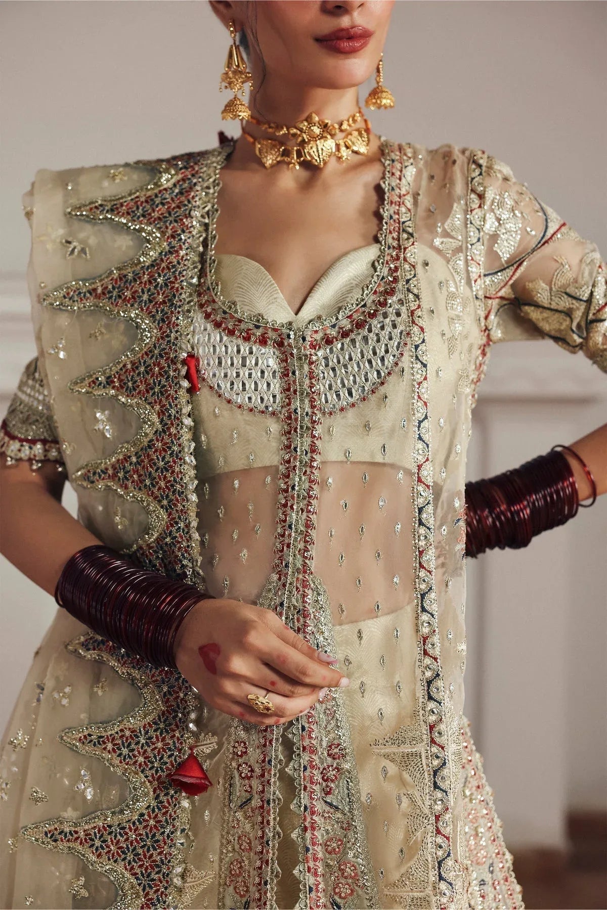 Afrozeh | Shehnai Wedding Formals 25 | Shahnaz - Rang-e-Khaas
