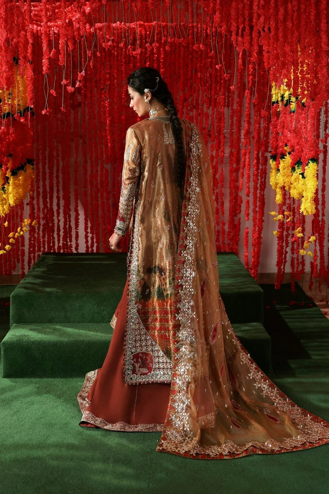 Afrozeh | Shehnai Wedding Formals 25 | Poshna - Rang-e-Khaas