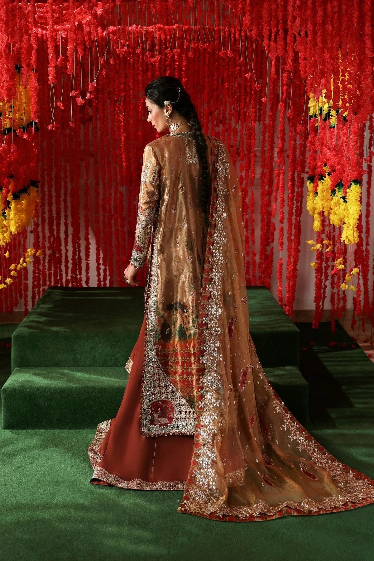 Afrozeh | Shehnai Wedding Formals 25 | Poshna - Rang-e-Khaas