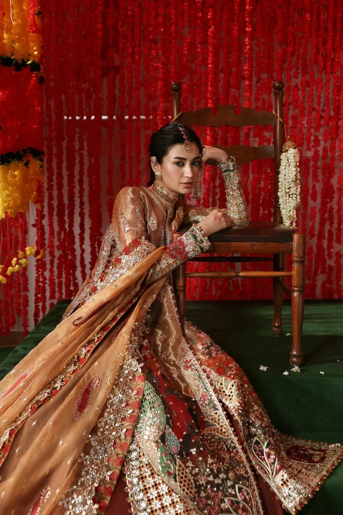 Afrozeh | Shehnai Wedding Formals 25 | Poshna - Rang-e-Khaas