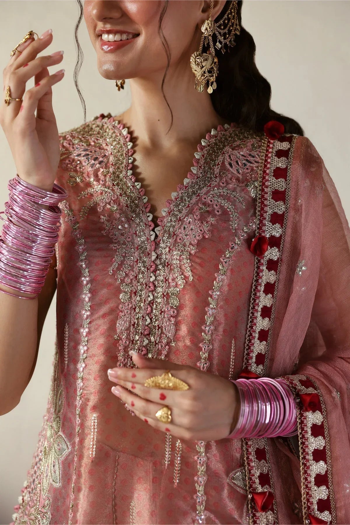 Afrozeh | Shehnai Wedding Formals 25 | Roshaan - Rang-e-Khaas