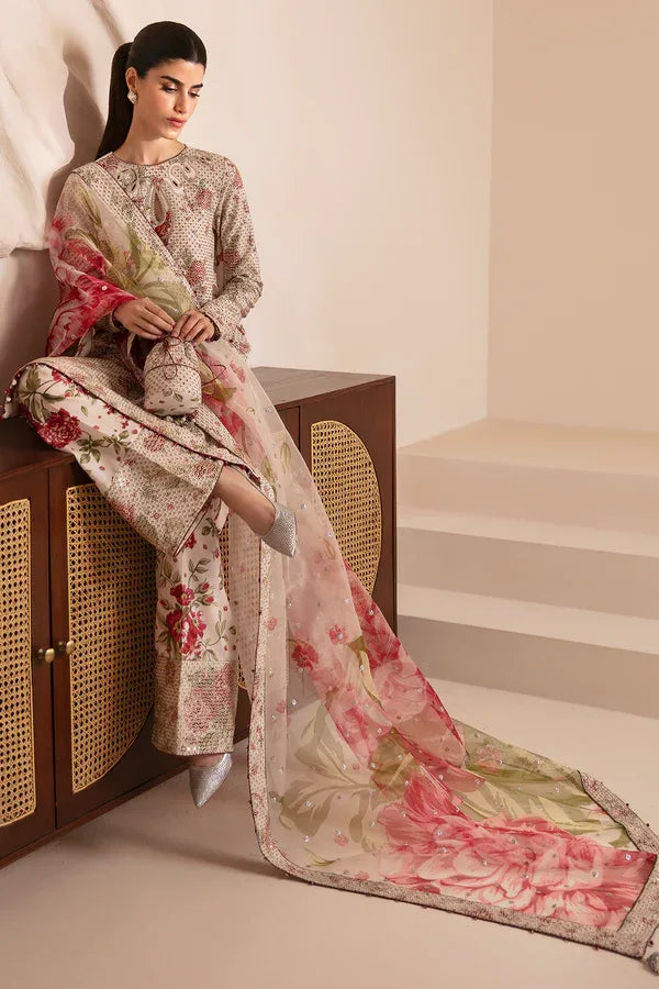 Jazmin | Formals Collection | Raw Silk UR-7034 - Rang-e-Khaas