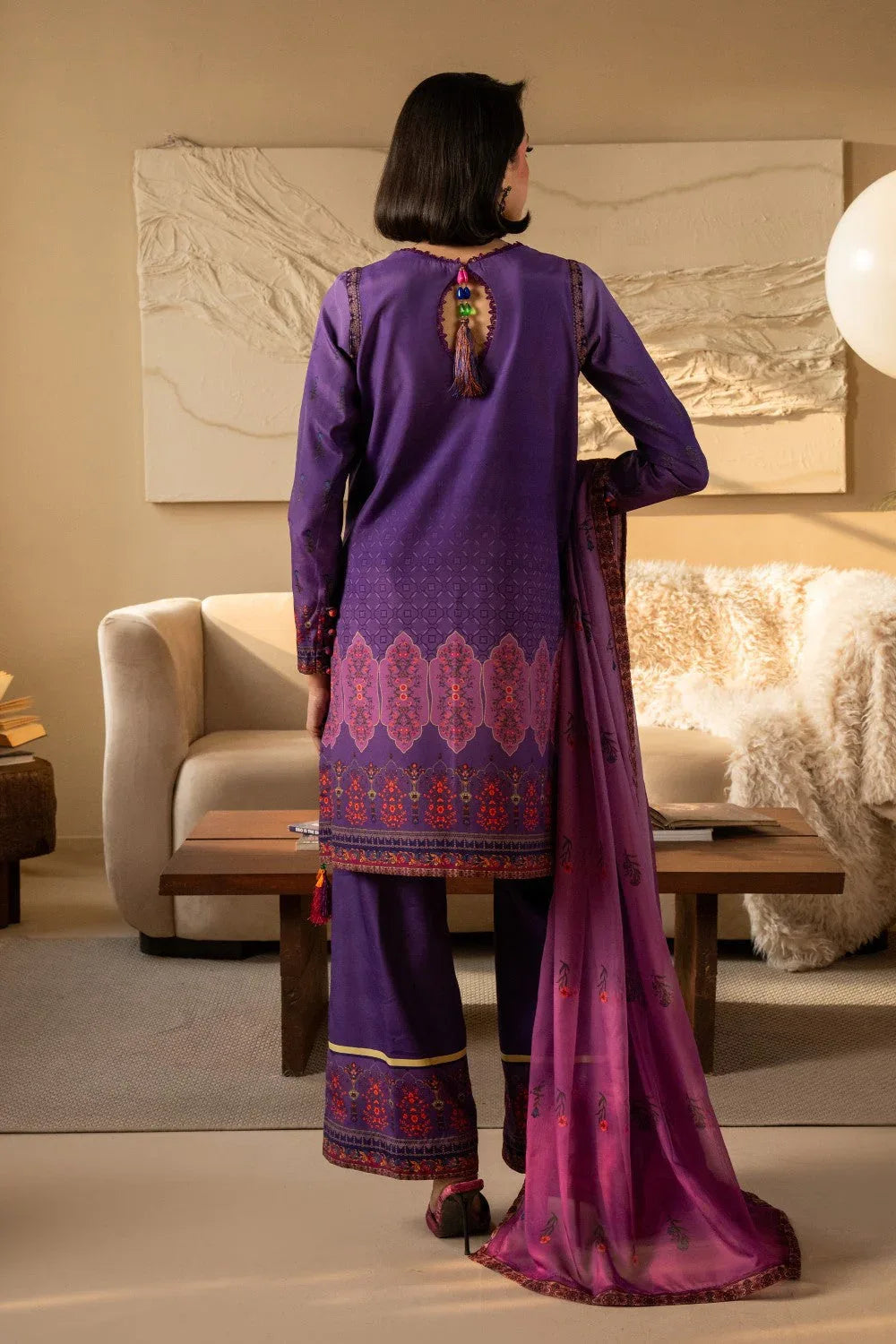Maryum N Maria | Nazm Collection | WILLOW - MS50470 - Rang-e-Khaas