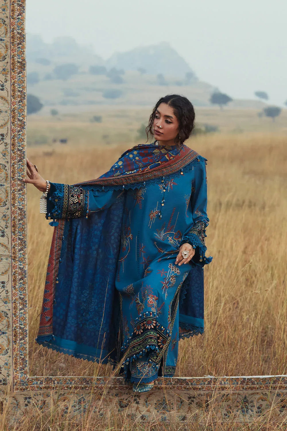 Saira Rizwan | Winter Khaddar 25 | SAHAR-SRW25-10 - Rang-e-Khaas