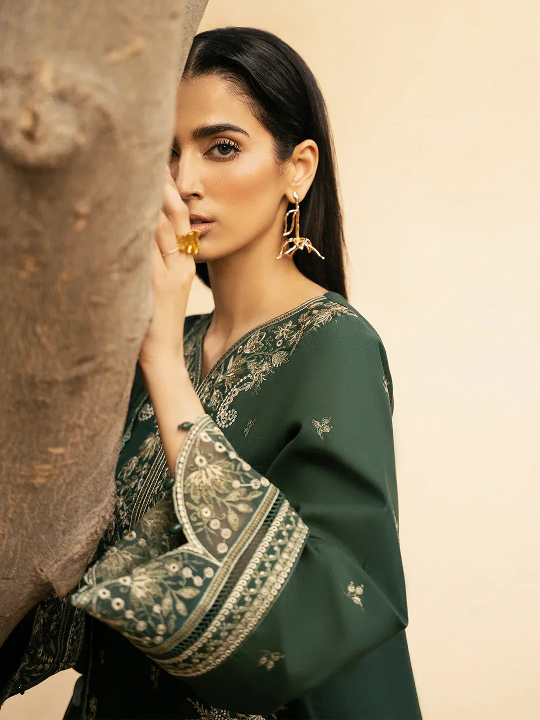 Izel | Dastak Luxury Lawn | ZAIB - Rang-e-Khaas