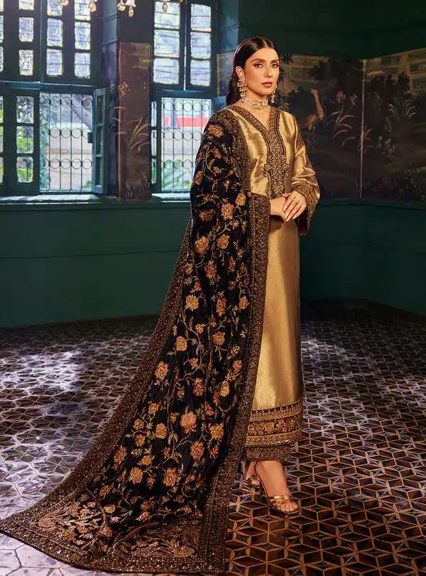 Zainab Chottani | Luxury Velvet Collection 23 | Maysa - Rang-e-Khaas